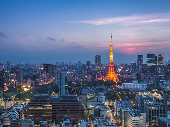 Tokyo at night